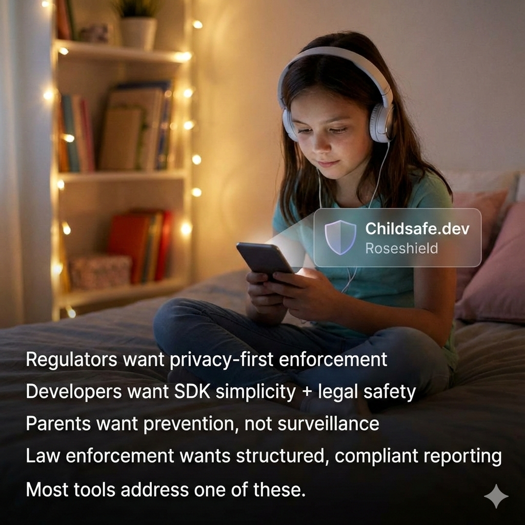 From Warning Messages to Embedded Protection: Closing the Gap in Online Child Safety