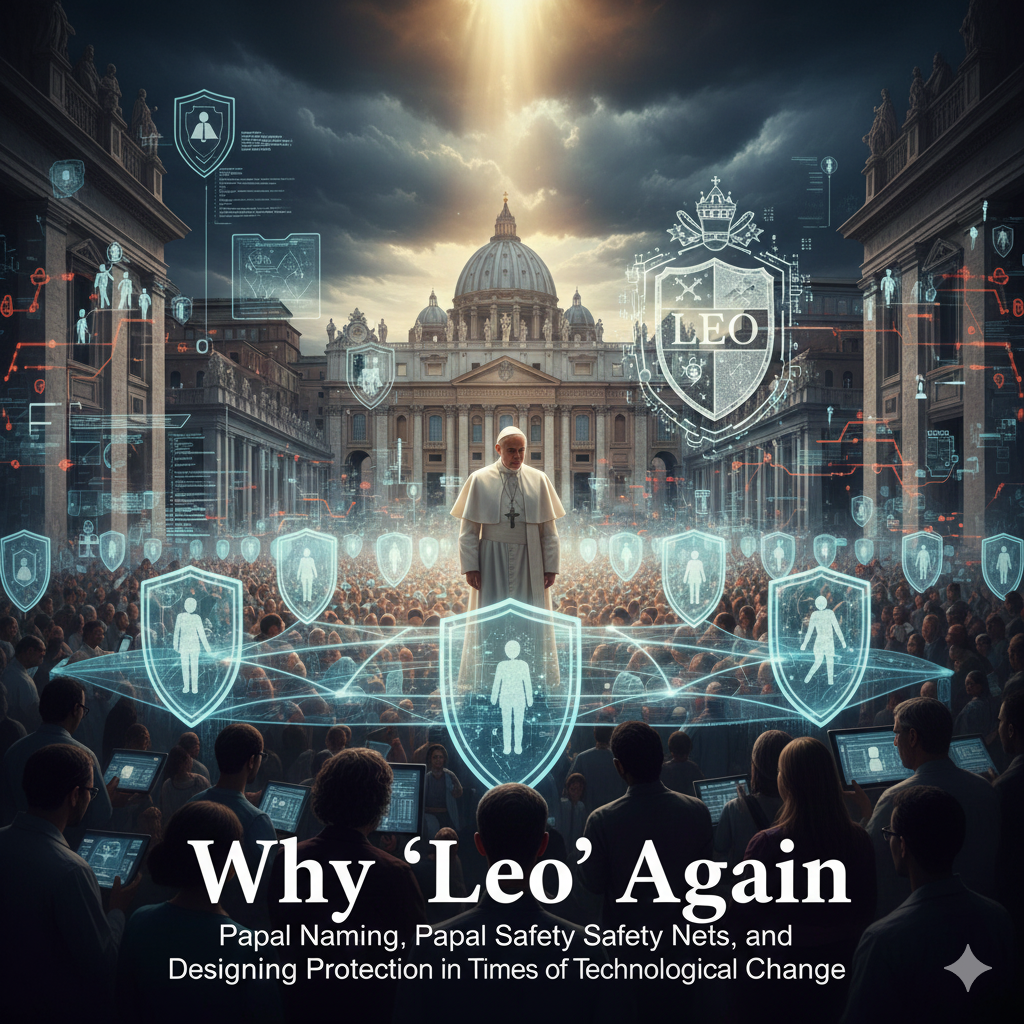 Why “Leo” Again: Papal Naming, Social Safety Nets, and Designing Protection in Times of Technological Change